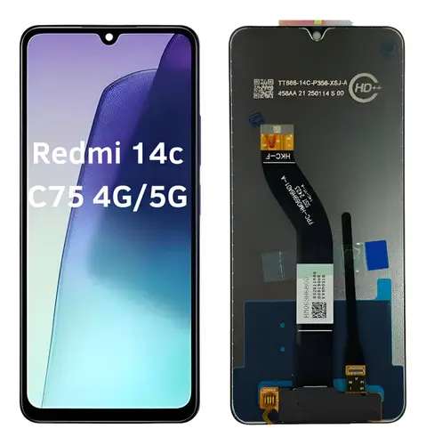 Frontal Xiaomi Redmi 14C / POCO C75 SEM ARO