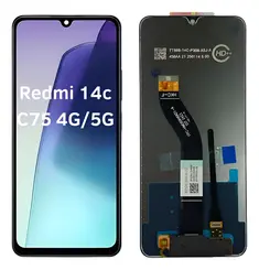 Frontal Xiaomi Redmi 14C / POCO C75 SEM ARO